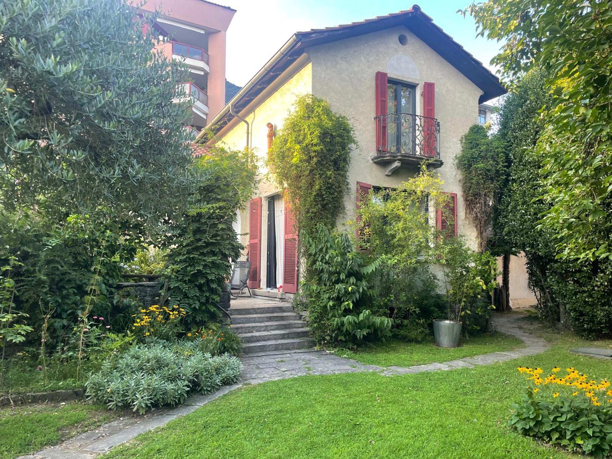 Cozy Apartment In The Green Locarno Exterior foto